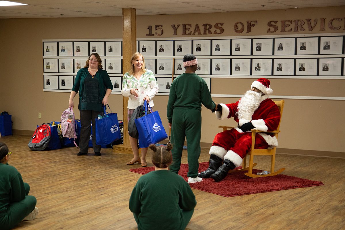 Christmas gifts for youth on the Vassar campus